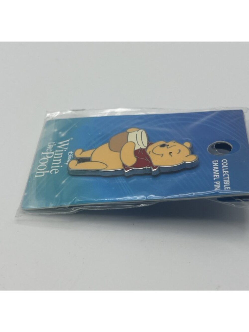 Disney Winnie the Pooh Bear Honey Hunny Pot Pin NEW Sealed Enamel 1.75" NWT - Picture 5 of 6